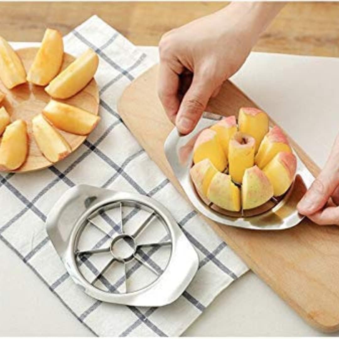 Stainless Steel 8 Blades Quick Fruit Cutter (Pack Of 2)