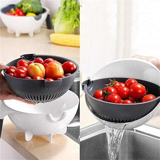 9 in 1 Multifunction Magical Rotate Vegetable Cutter